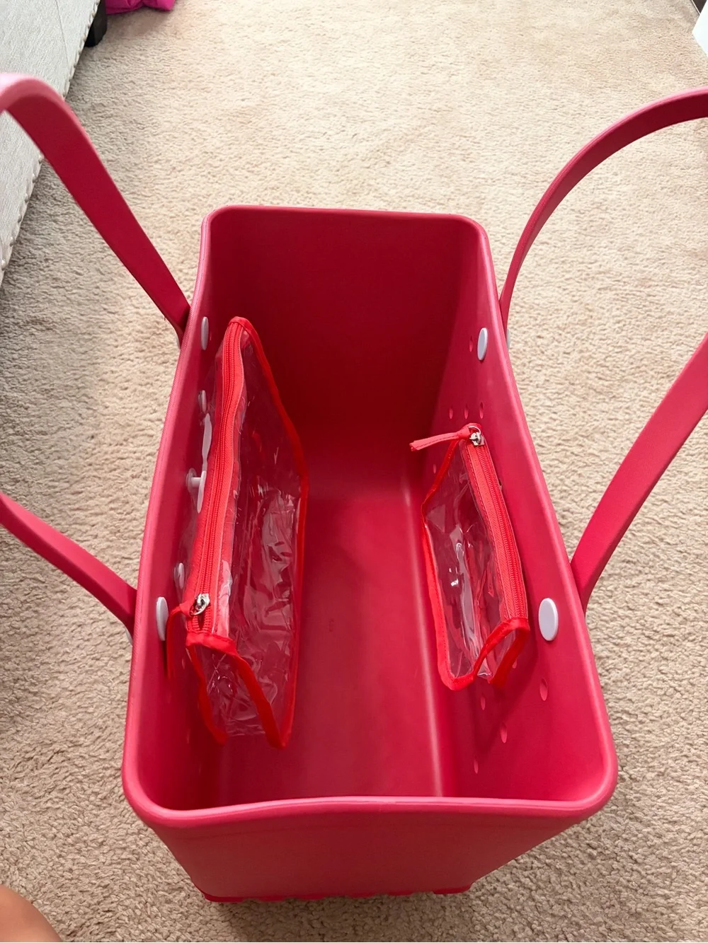 Bogg Bag - red large bag - Picture 2 of 6